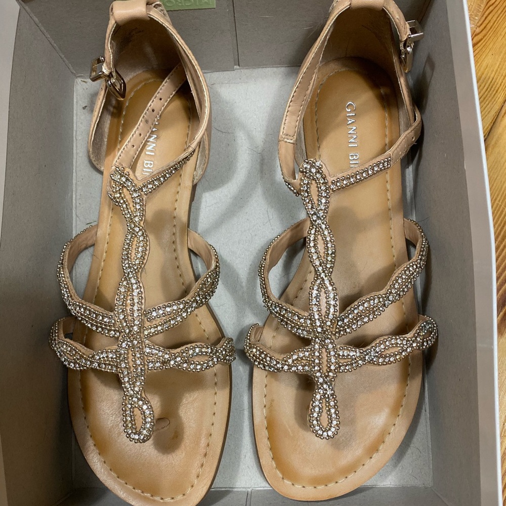 Sparkly flats